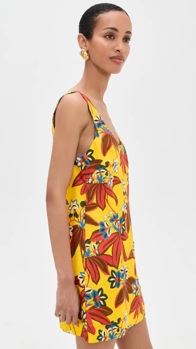 ALÉMAIS Leo Embroidered Mini Dress Multi | Thumbnail 4 ALÉMAIS Leo Embroidered Mini Dress Multi | Thumbnail 4
