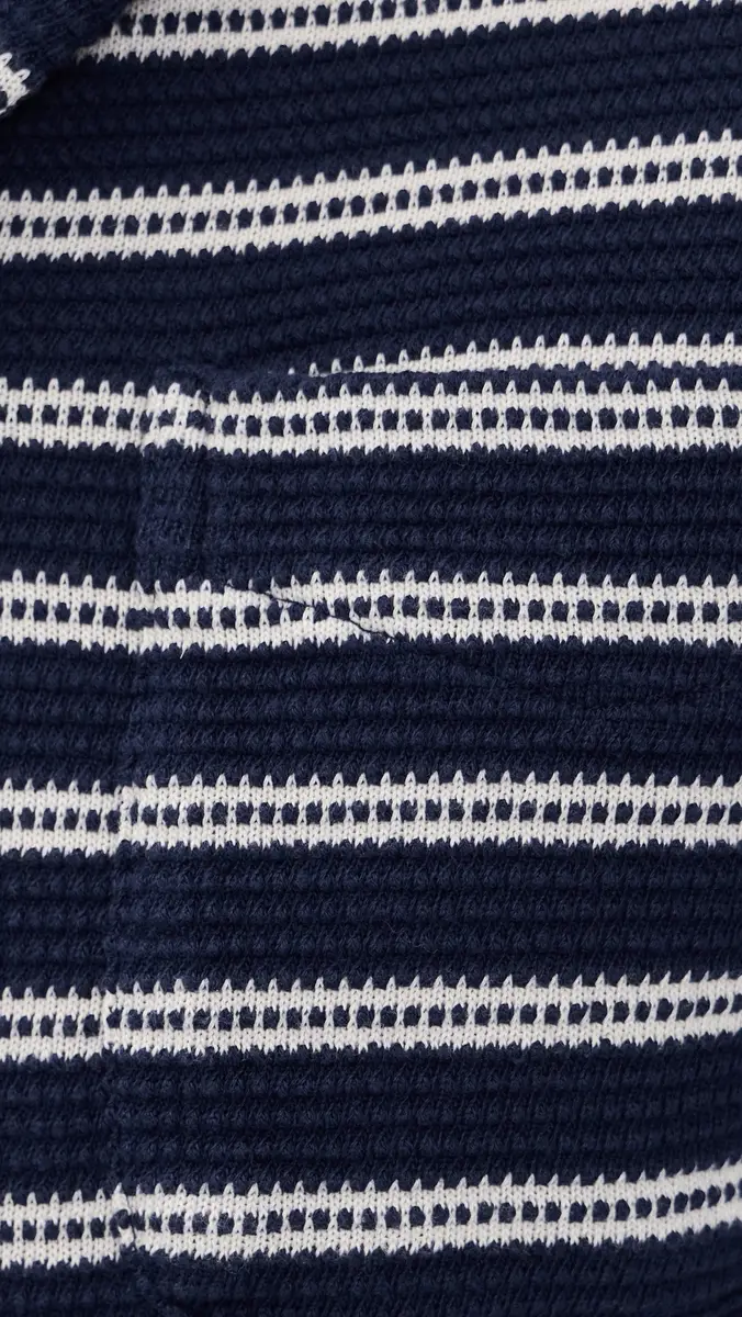 Polo Ralph Lauren Short Sleeve Stripe Knit Collared Shirt | Thumbnail 6 Polo Ralph Lauren Short Sleeve Stripe Knit Collared Shirt | Thumbnail 6