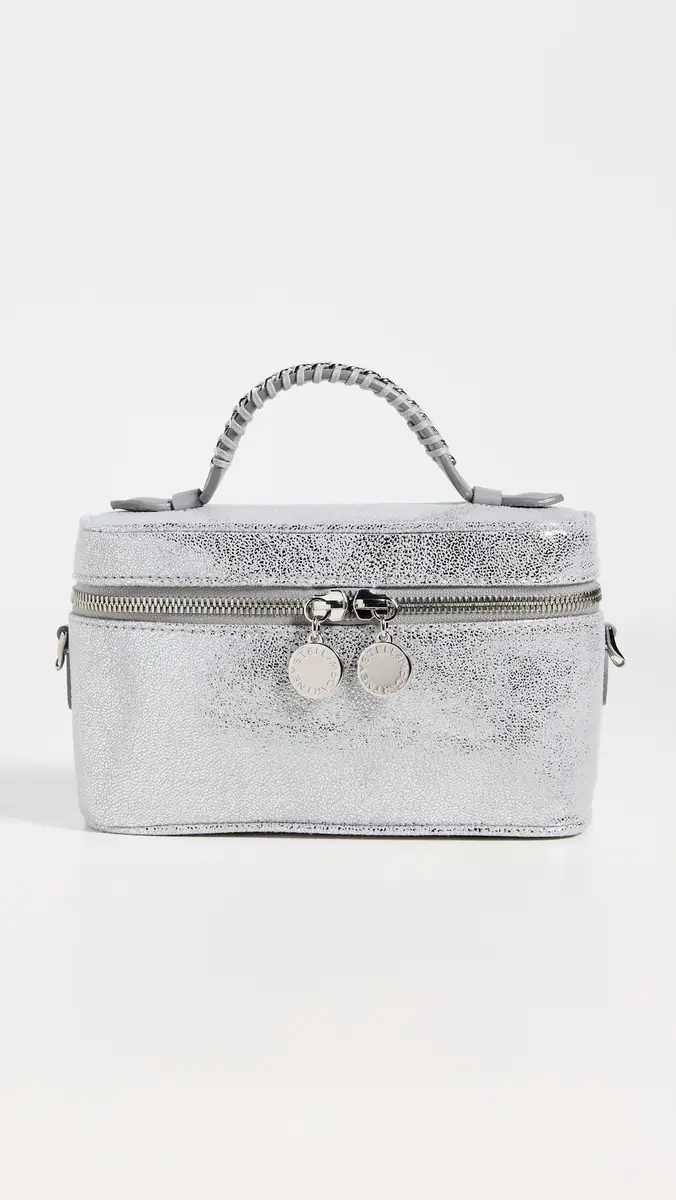 Stella McCartney Falabella Vanity Case Bag Silver One Size | Thumbnail 2 Stella McCartney Falabella Vanity Case Bag Silver One Size | Thumbnail 2