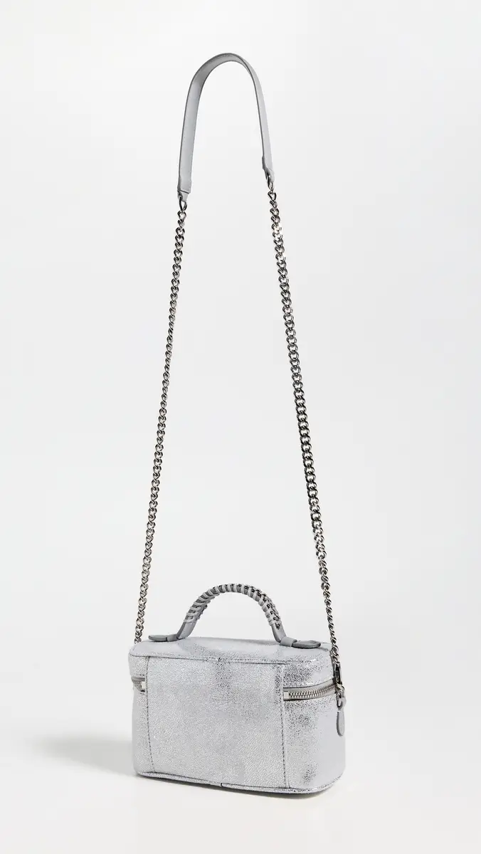 Stella McCartney Falabella Vanity Case Bag Silver One Size | Thumbnail 5 Stella McCartney Falabella Vanity Case Bag Silver One Size | Thumbnail 5