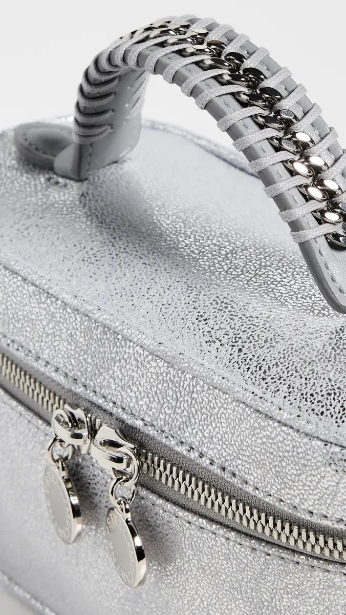 Stella McCartney Falabella Vanity Case Bag Silver One Size | Thumbnail 6 Stella McCartney Falabella Vanity Case Bag Silver One Size | Thumbnail 6