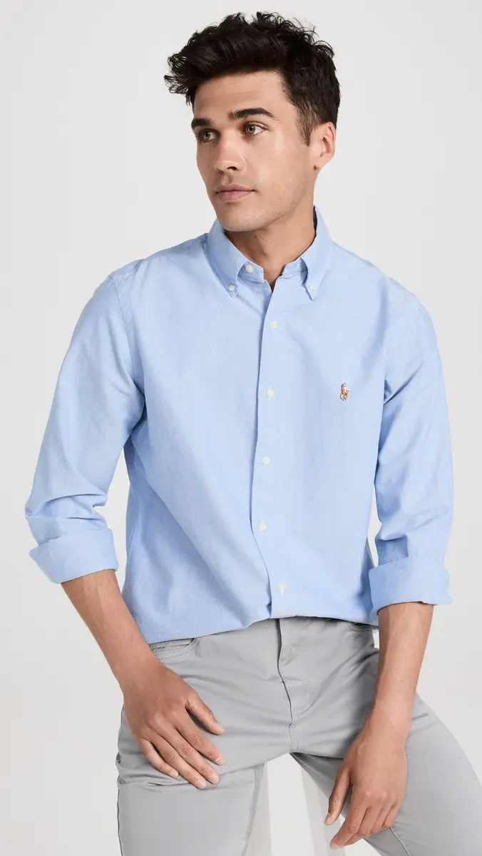 Polo Ralph Lauren Classic Fit Iconic Oxford Shirt | Thumbnail 2 Polo Ralph Lauren Classic Fit Iconic Oxford Shirt | Thumbnail 2