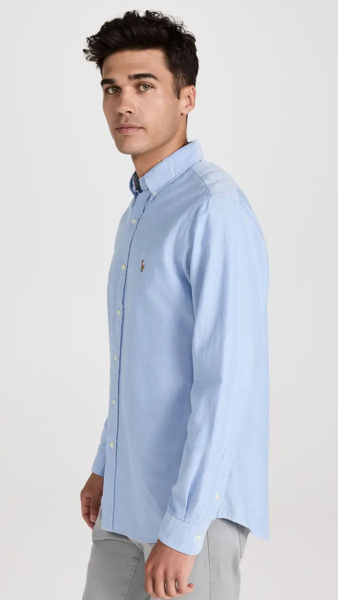 Polo Ralph Lauren Classic Fit Iconic Oxford Shirt | Thumbnail 4 Polo Ralph Lauren Classic Fit Iconic Oxford Shirt | Thumbnail 4