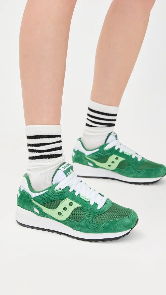 Saucony Shadow 5000 Sneakers Green/White M 13 | Thumbnail 3 Saucony Shadow 5000 Sneakers Green/White M 13 | Thumbnail 3