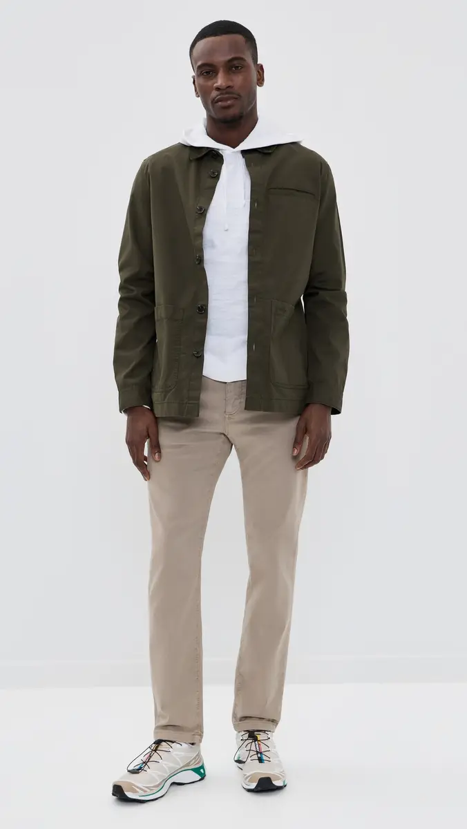 Faherty Sunwashed Slub Hoodie White | Thumbnail 5