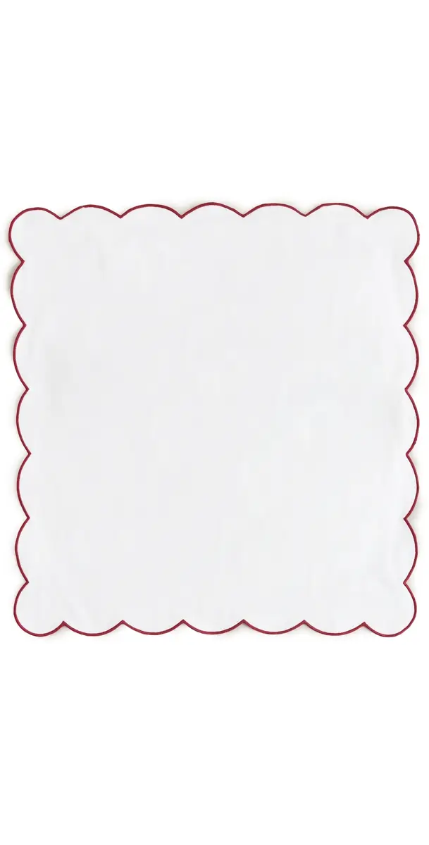 Weezie Dinner Napkin Cranberry One Size | Image 1 Weezie Dinner Napkin Cranberry One Size | Image 1