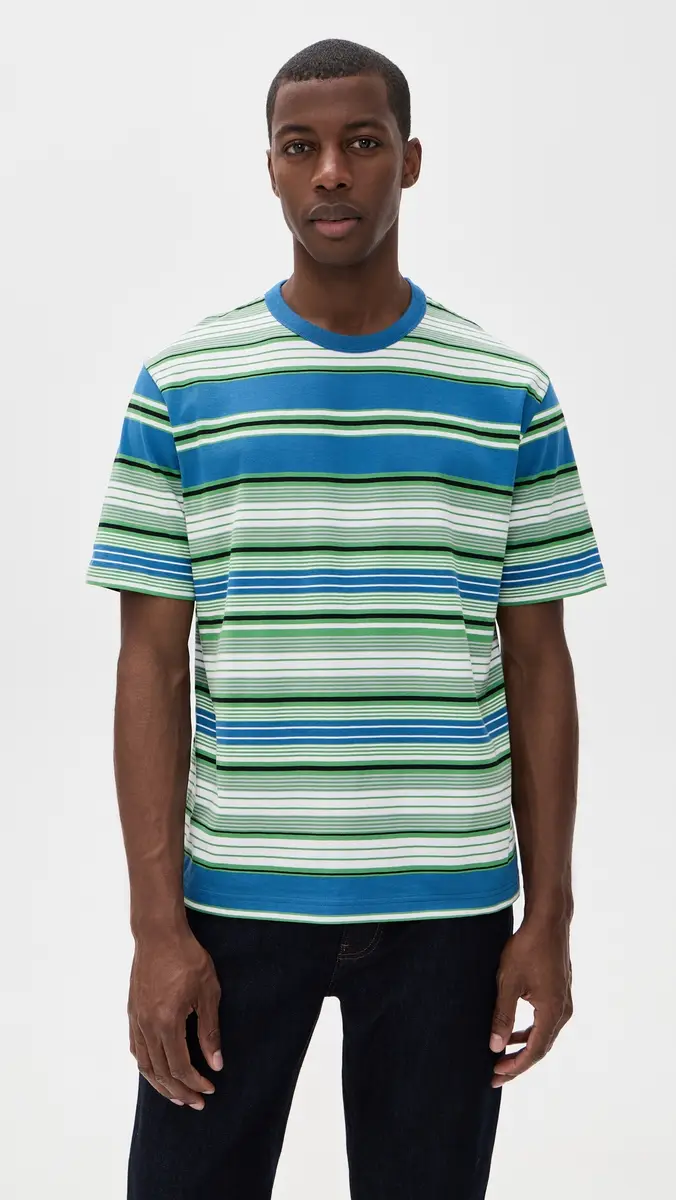 PS Paul Smith Casual Fit Short Sleeve T-Shirt Cobalt Blue | Thumbnail 2 PS Paul Smith Casual Fit Short Sleeve T-Shirt Cobalt Blue | Thumbnail 2