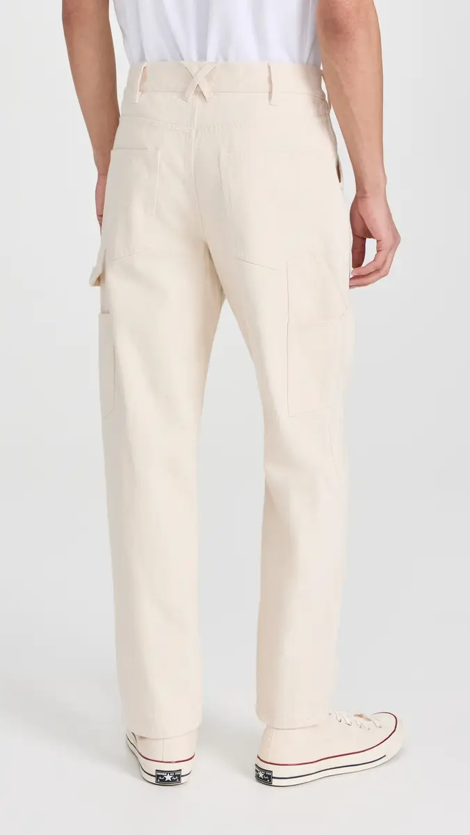 Alex Mill Painter Pants In Recycled Denim Natural | Thumbnail 3 Alex Mill Painter Pants In Recycled Denim Natural | Thumbnail 3