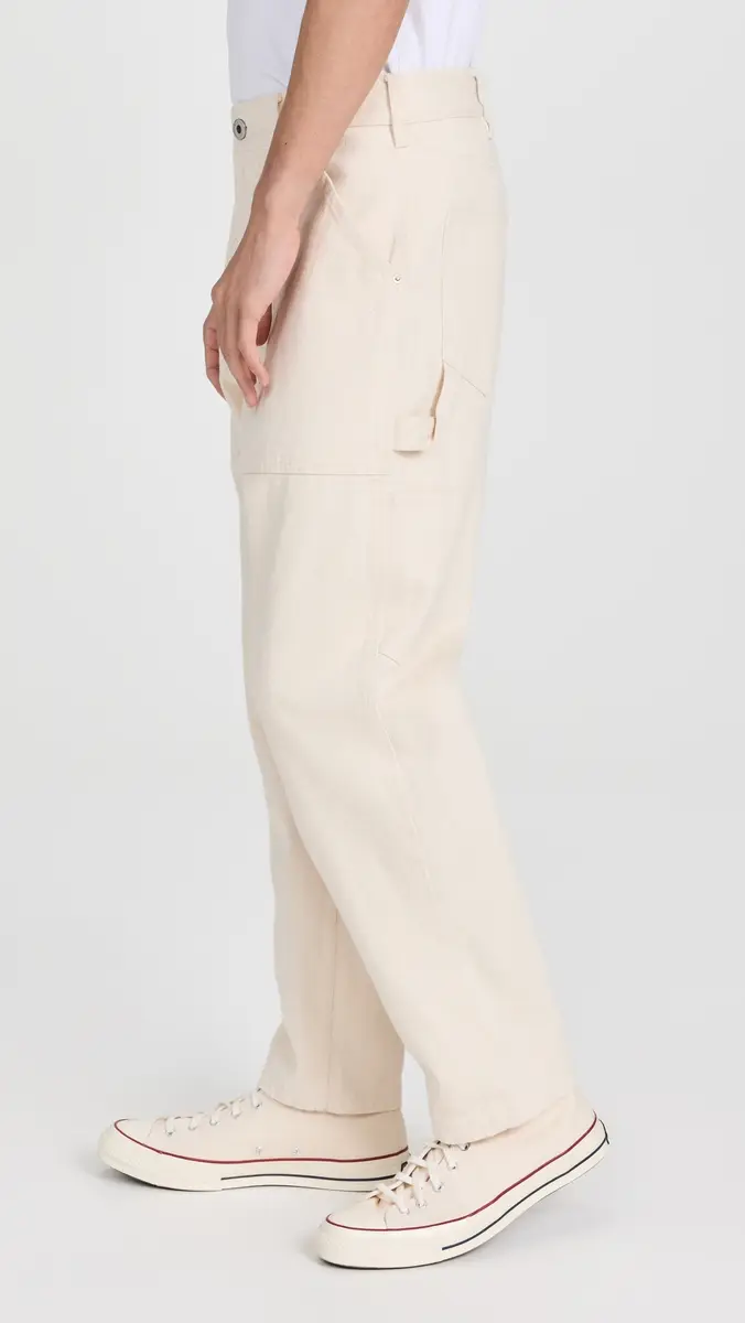 Alex Mill Painter Pants In Recycled Denim Natural | Thumbnail 4 Alex Mill Painter Pants In Recycled Denim Natural | Thumbnail 4