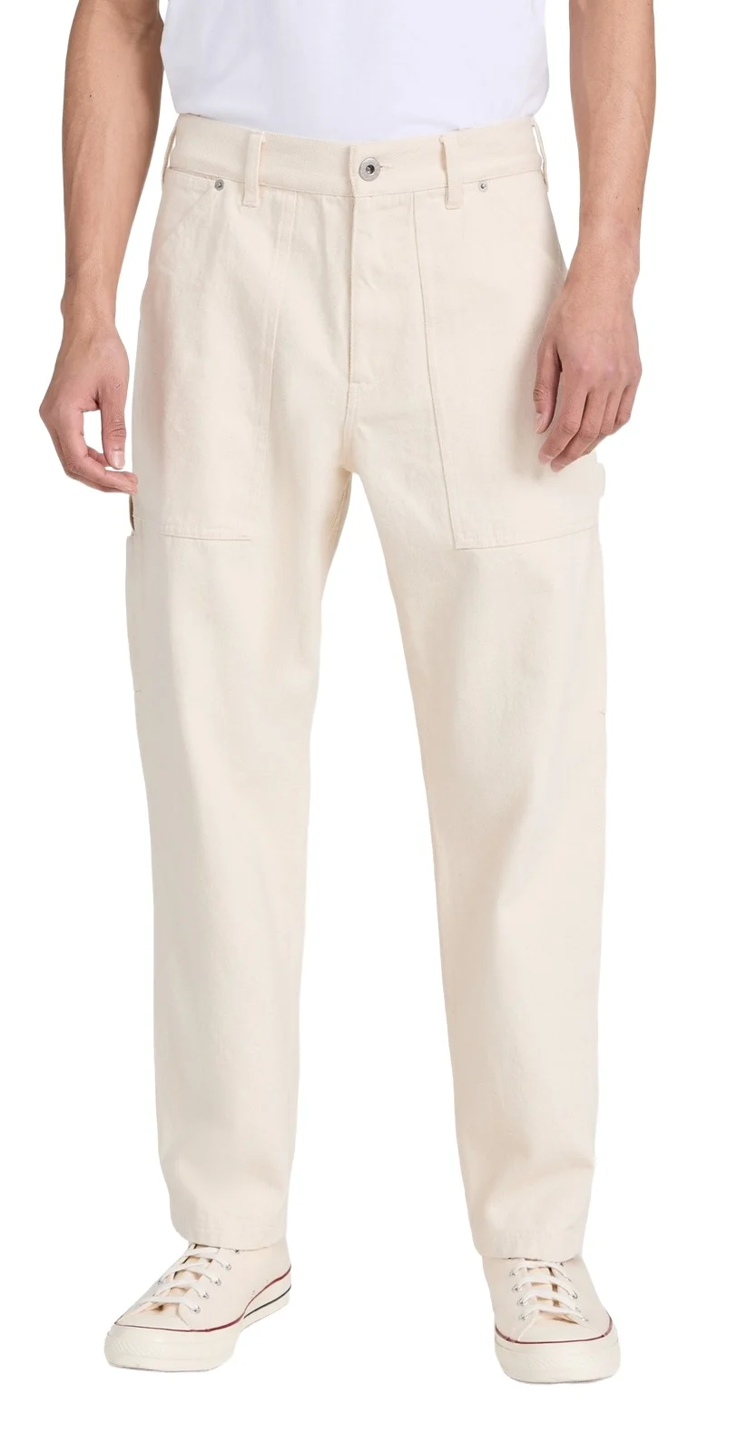 Painter Pants In Recycled Denim Natural