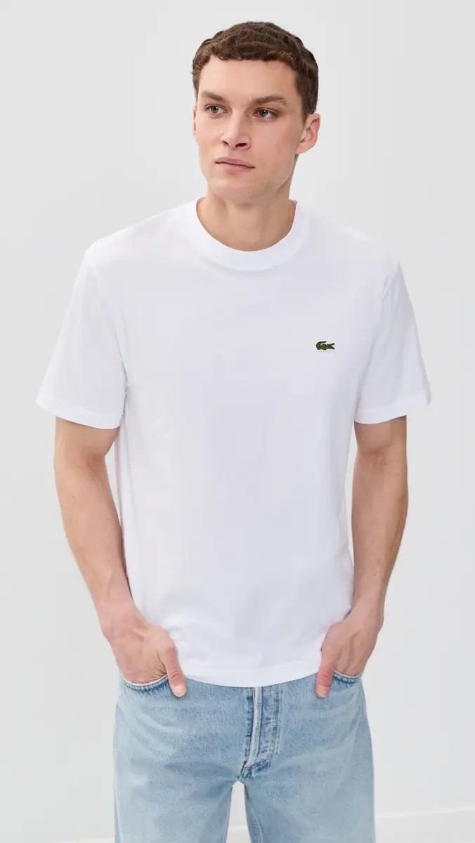 Lacoste Cotton Logo Tee | Thumbnail 2 Lacoste Cotton Logo Tee | Thumbnail 2