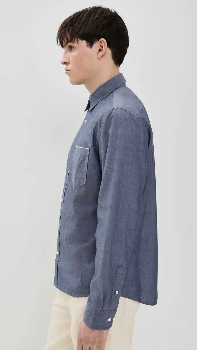 Billy Reid Msl 1-Pocket Shirt | Thumbnail 4 Billy Reid Msl 1-Pocket Shirt | Thumbnail 4