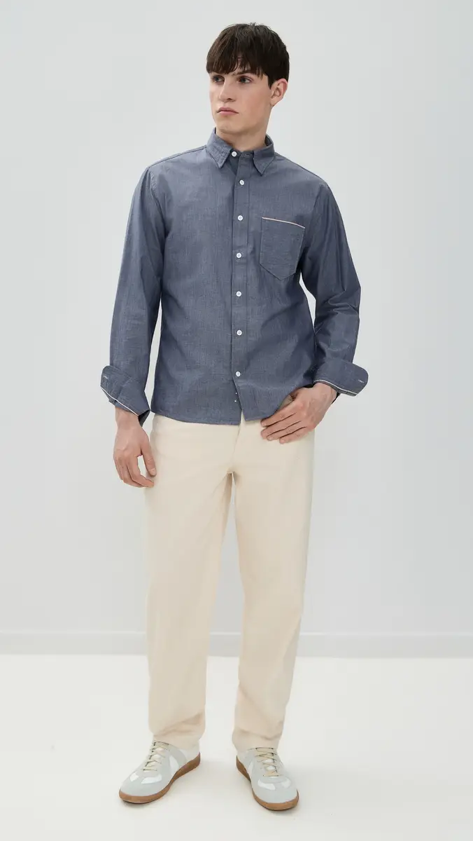 Billy Reid Msl 1-Pocket Shirt | Thumbnail 5 Billy Reid Msl 1-Pocket Shirt | Thumbnail 5