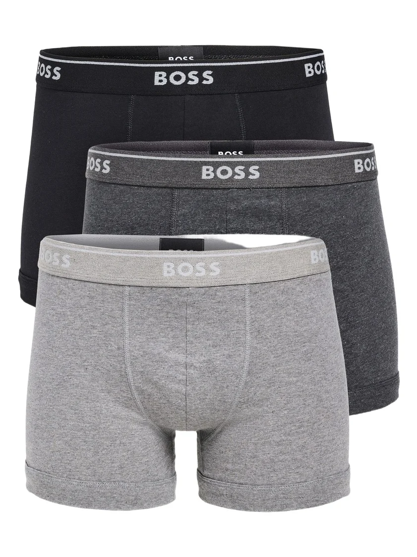 BOSS Classic Cotton Boxer Briefs 3 Pack