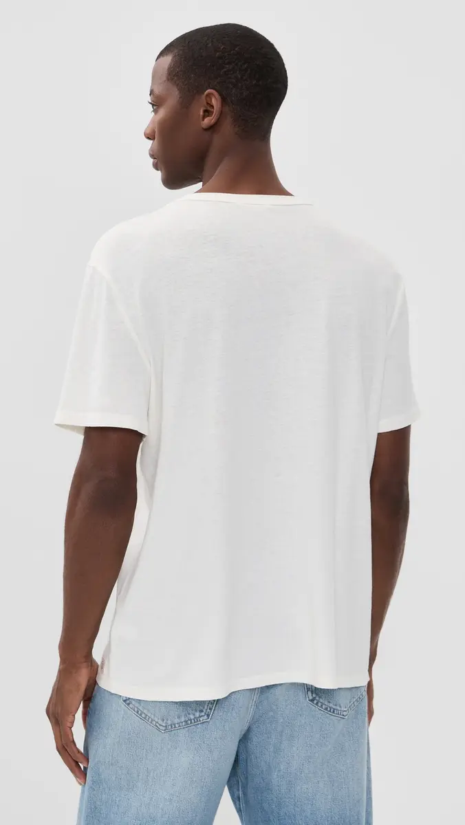Marine Layer Relaxed Hemp Cotton Tee | Thumbnail 3 Marine Layer Relaxed Hemp Cotton Tee | Thumbnail 3