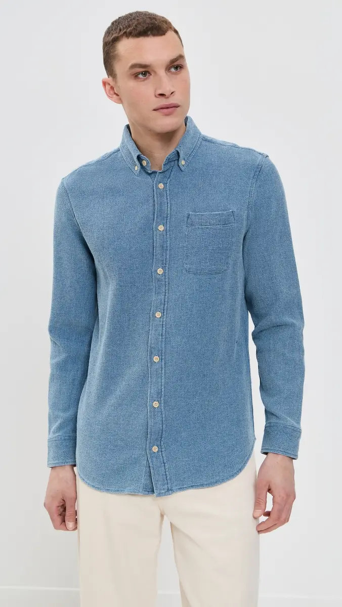 Taylor Stitch The Jack Cotton Waffle Shirt | Thumbnail 2 Taylor Stitch The Jack Cotton Waffle Shirt | Thumbnail 2