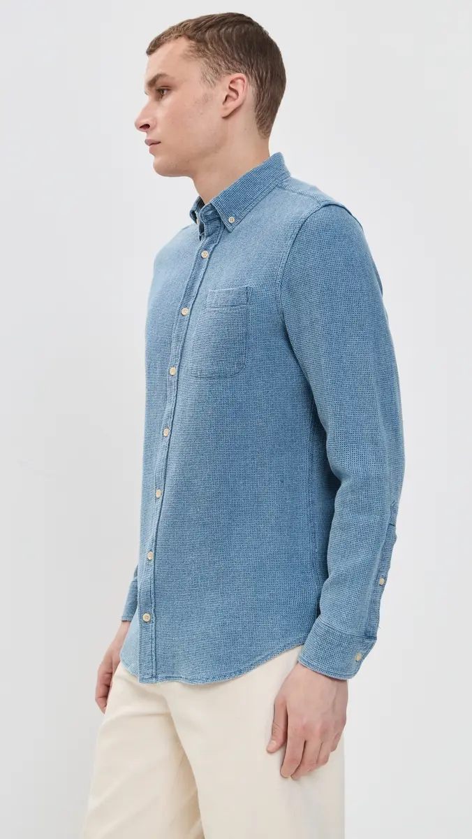 Taylor Stitch The Jack Cotton Waffle Shirt | Thumbnail 4 Taylor Stitch The Jack Cotton Waffle Shirt | Thumbnail 4