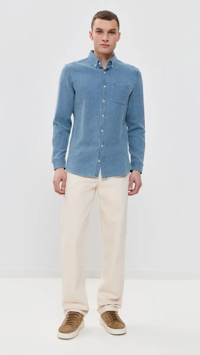 Taylor Stitch The Jack Cotton Waffle Shirt | Thumbnail 5 Taylor Stitch The Jack Cotton Waffle Shirt | Thumbnail 5