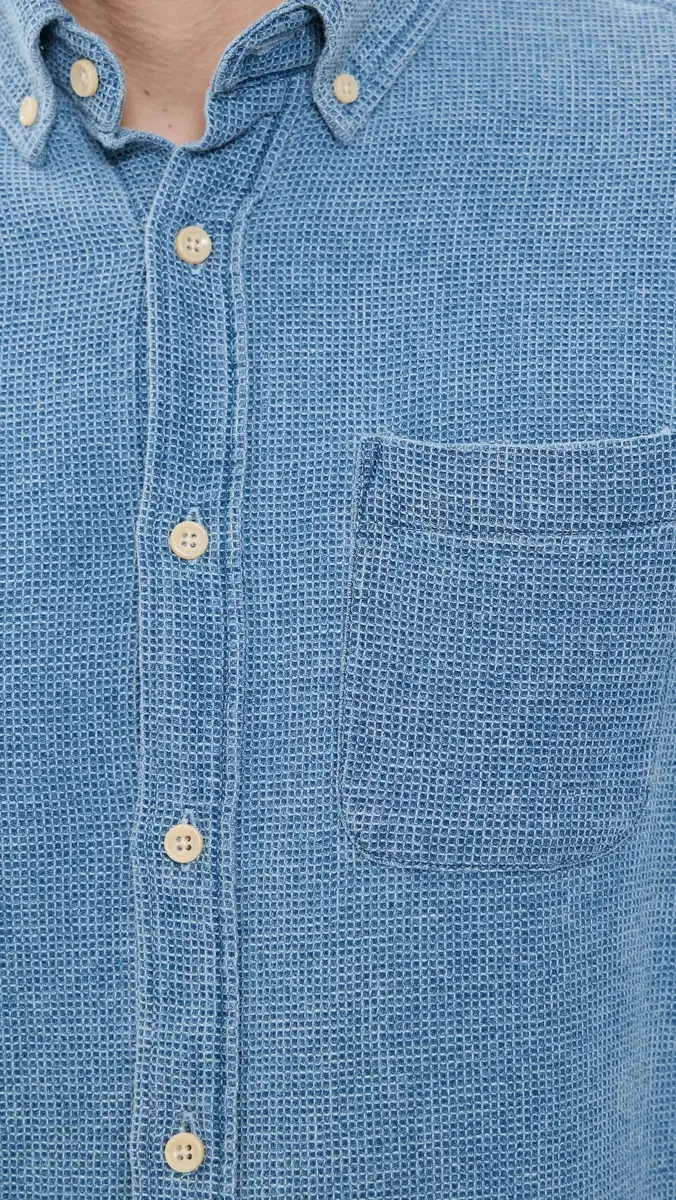 Taylor Stitch The Jack Cotton Waffle Shirt | Thumbnail 6 Taylor Stitch The Jack Cotton Waffle Shirt | Thumbnail 6