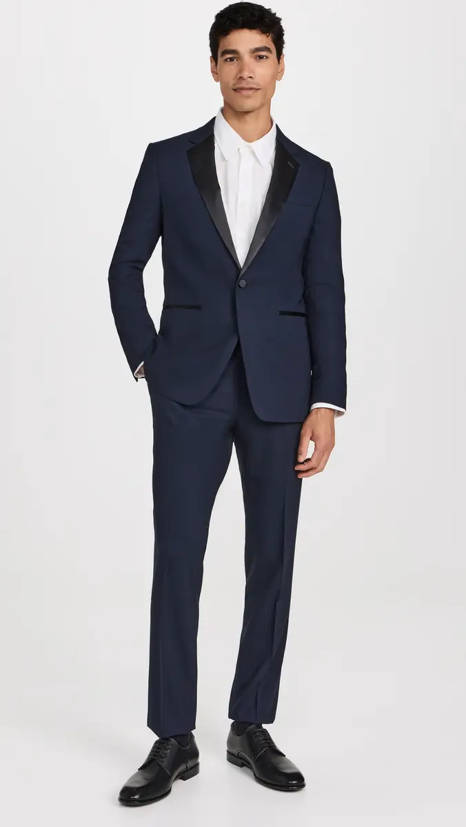 Theory Mayer Tuxedo Pants Baltic | Thumbnail 5 Theory Mayer Tuxedo Pants Baltic | Thumbnail 5