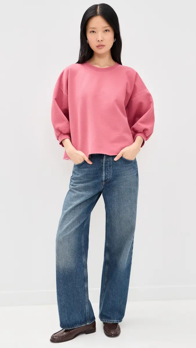 Rachel Comey Fond Sweatshirt Rosebud | Thumbnail 5 Rachel Comey Fond Sweatshirt Rosebud | Thumbnail 5