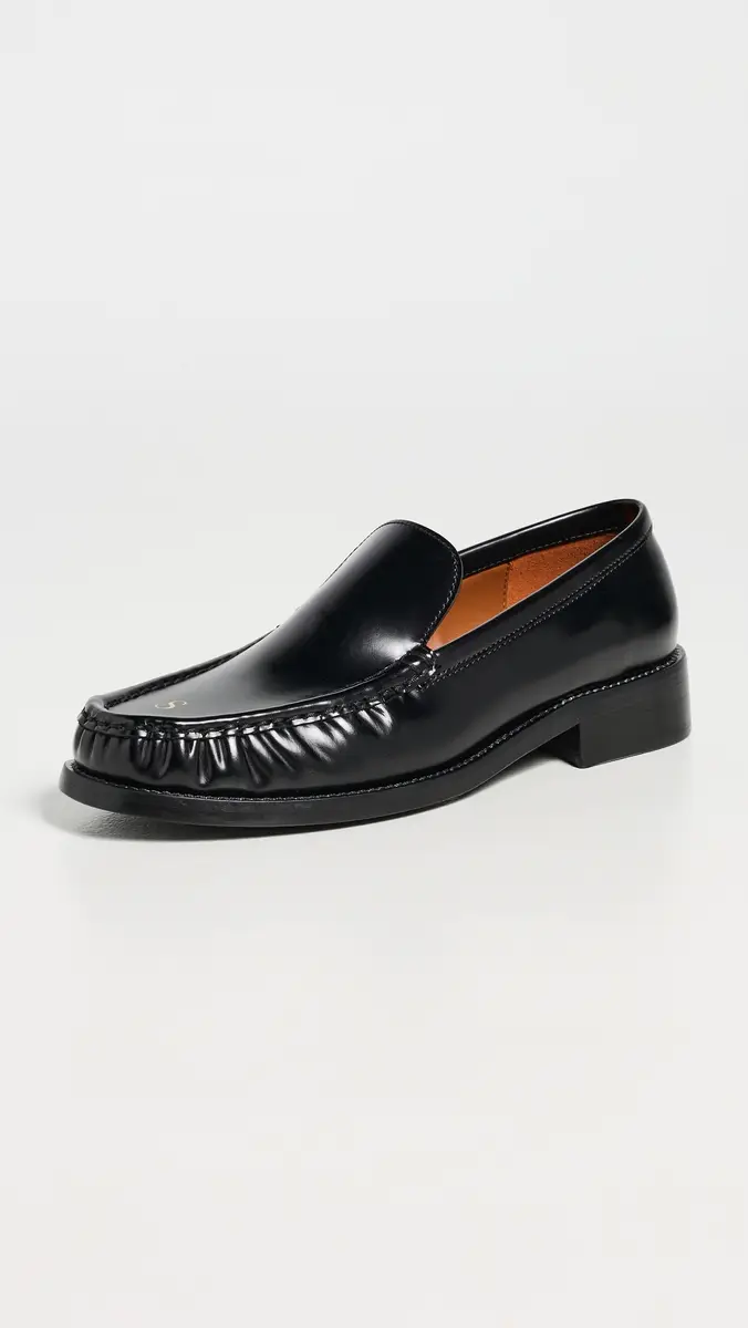 Acne Studios Boafer Light Loafers Black | Thumbnail 2