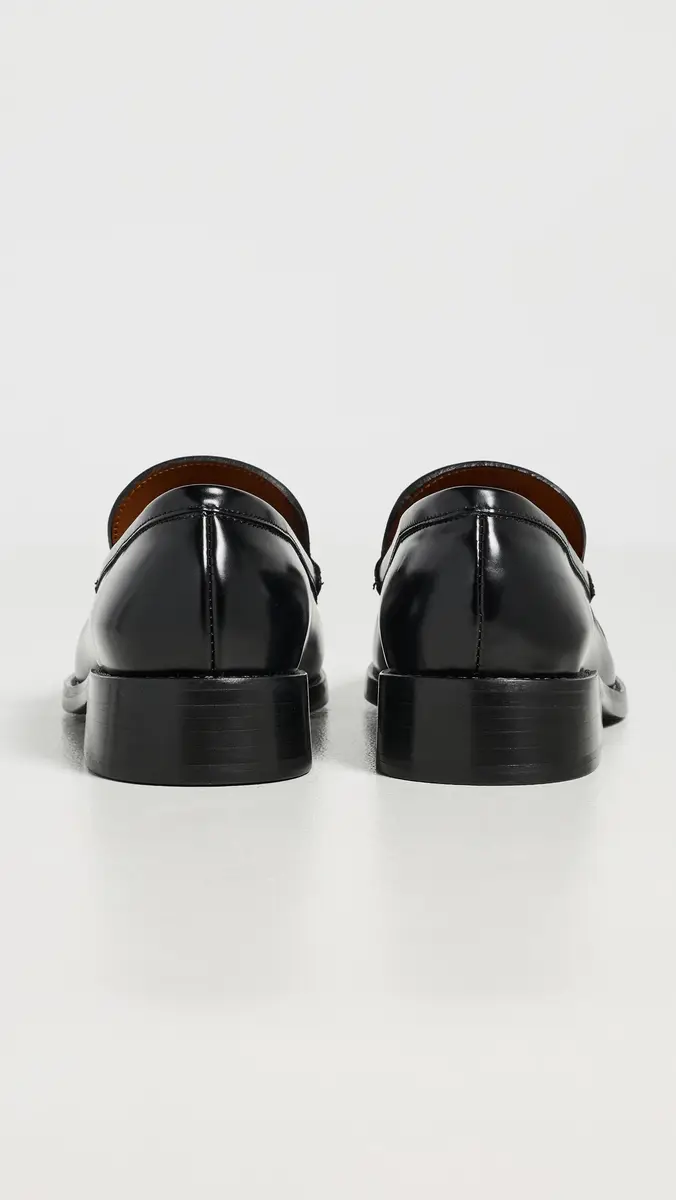 Acne Studios Boafer Light Loafers Black | Thumbnail 5