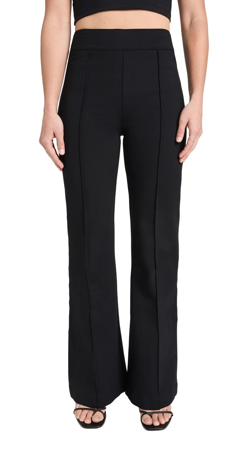 Spanx Hi Rise Flare Petite Perf Pants