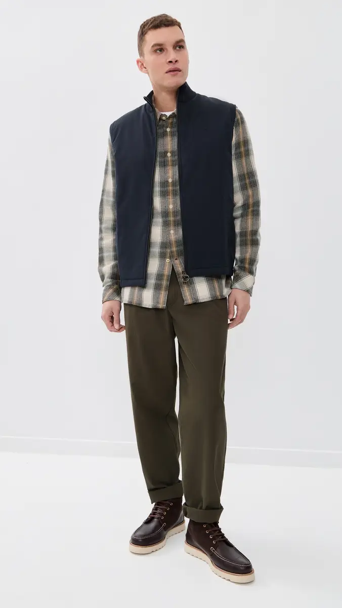 Barbour Hawthorn Checked Relaxed Shirt Whisper White | Thumbnail 5 Barbour Hawthorn Checked Relaxed Shirt Whisper White | Thumbnail 5