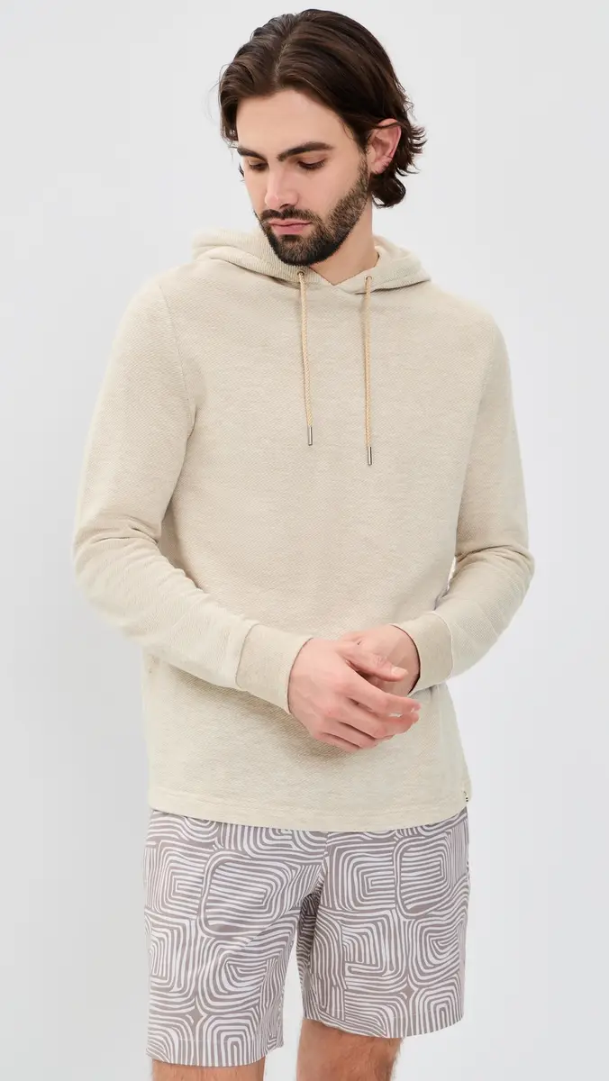 Fair Harbor Tailwind Hoodie Natural | Thumbnail 2 Fair Harbor Tailwind Hoodie Natural | Thumbnail 2