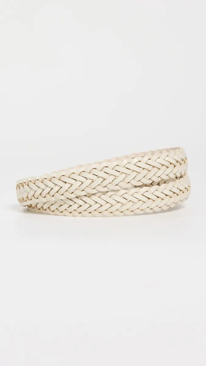 Madewell Woven Triple Metal Keeper Belt Vintage | Thumbnail 4