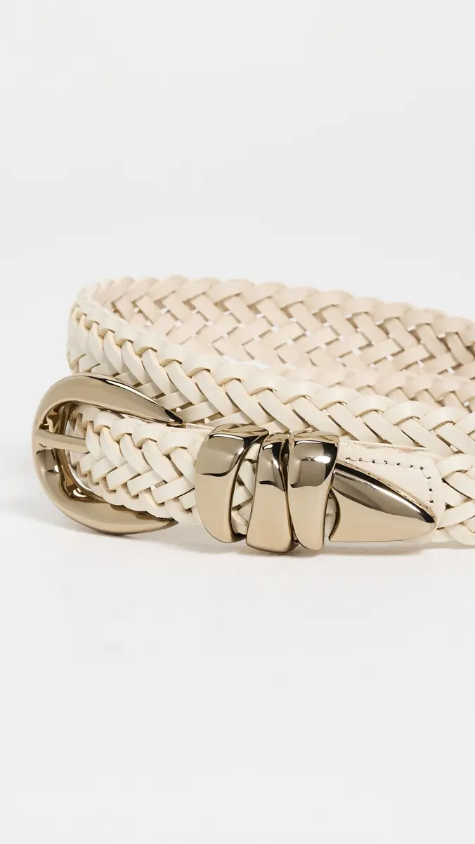 Madewell Woven Triple Metal Keeper Belt Vintage | Thumbnail 5