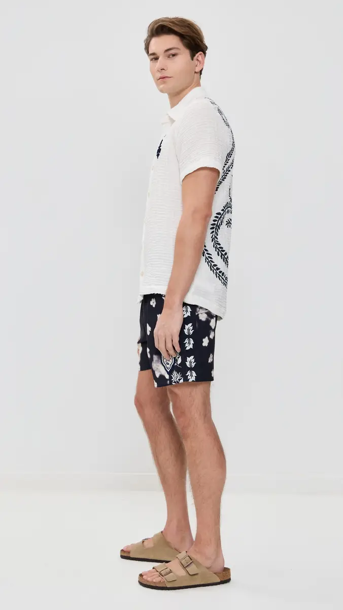 Agua Bendita Jack Embroidered Shirt Multicolor | Thumbnail 4