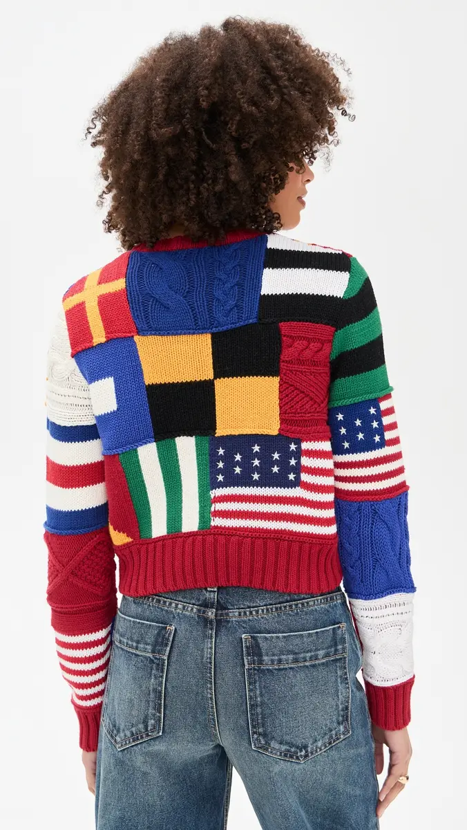 Polo Ralph Lauren Cotton Flag Pullover Sweater | Thumbnail 3 Polo Ralph Lauren Cotton Flag Pullover Sweater | Thumbnail 3