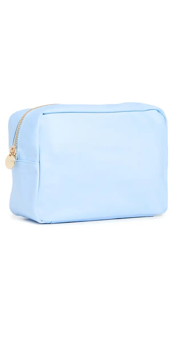 Stoney Clover Lane Classic Large Pouch Periwinkle One Size | Image 1 Stoney Clover Lane Classic Large Pouch Periwinkle One Size | Image 1
