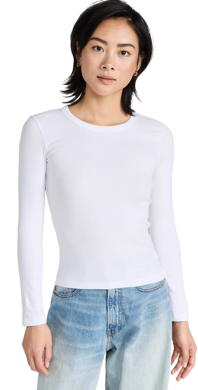 LESET Kelly Slim Fit Long Sleeve Top