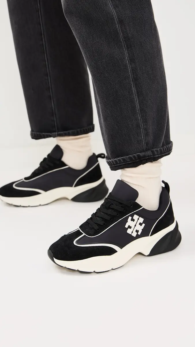 Tory Burch Good Luck Trainer Sneakers | Thumbnail 3 Tory Burch Good Luck Trainer Sneakers | Thumbnail 3