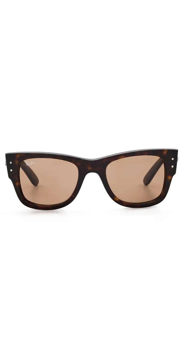Ray-Ban Mega Wayfarer Sunglasses Havana One Size | Image 1 Ray-Ban Mega Wayfarer Sunglasses Havana One Size | Image 1