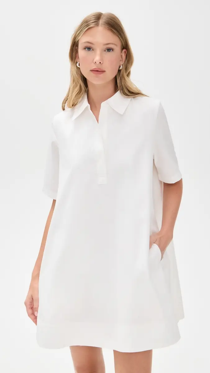 English Factory A-line Short Sleeve Shirt Dress | Thumbnail 2 English Factory A-line Short Sleeve Shirt Dress | Thumbnail 2