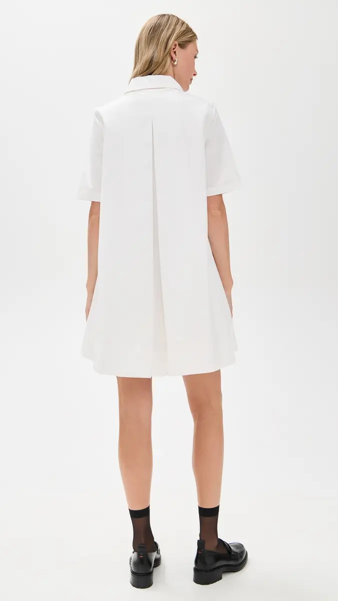 English Factory A-line Short Sleeve Shirt Dress | Thumbnail 3 English Factory A-line Short Sleeve Shirt Dress | Thumbnail 3