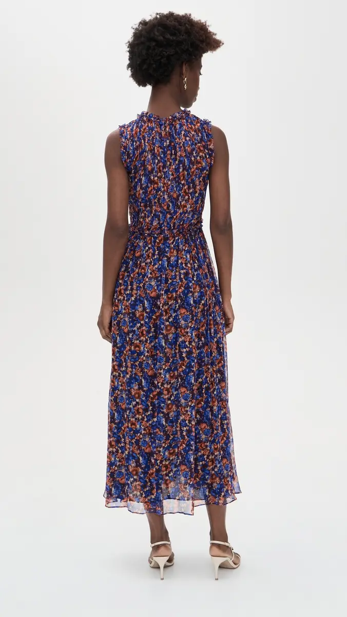 Ulla Johnson Kasia Sleeveless Silk Dress | Thumbnail 3
