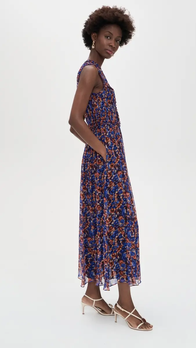Ulla Johnson Kasia Sleeveless Silk Dress | Thumbnail 4