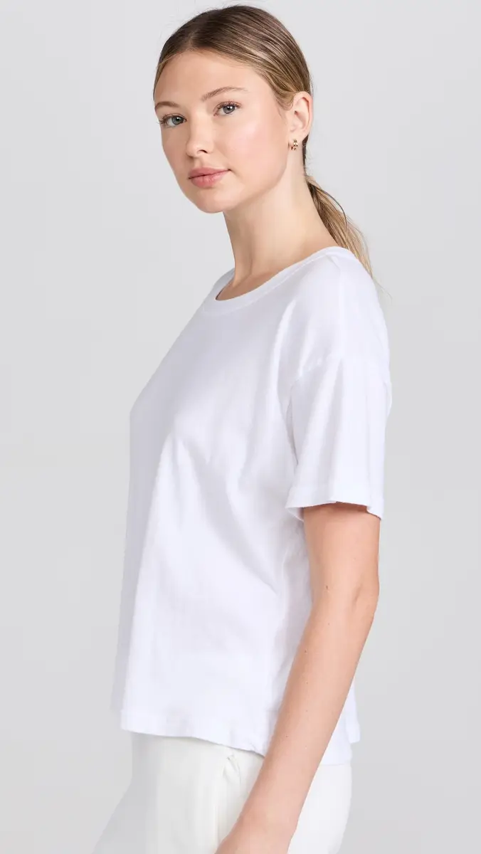 Year of Ours Rachel Tee White | Thumbnail 4