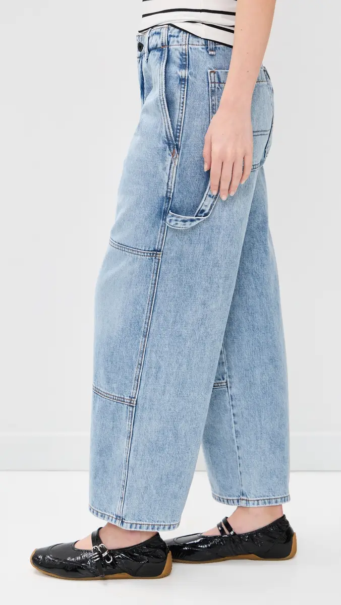 ASKK NY Cropped Carpenter Jeans Blondie | Thumbnail 4 ASKK NY Cropped Carpenter Jeans Blondie | Thumbnail 4
