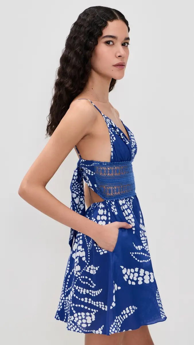Poupette St Barth Emilie Mini Dress | Thumbnail 4 Poupette St Barth Emilie Mini Dress | Thumbnail 4