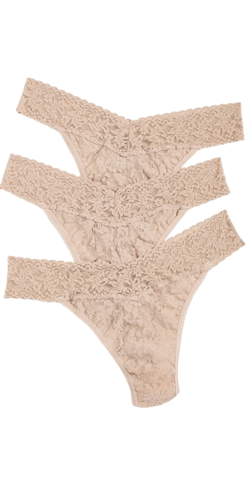 Signature Lace Original Rise Thong 3 Pack Signature Lace Original Rise Thong 3 Pack