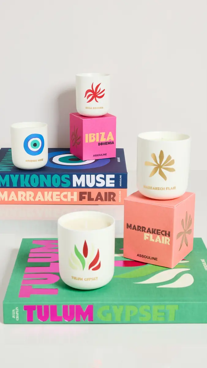 ASSOULINE Mykonos Muse Travel From Home Candle | Thumbnail 4 ASSOULINE Mykonos Muse Travel From Home Candle | Thumbnail 4