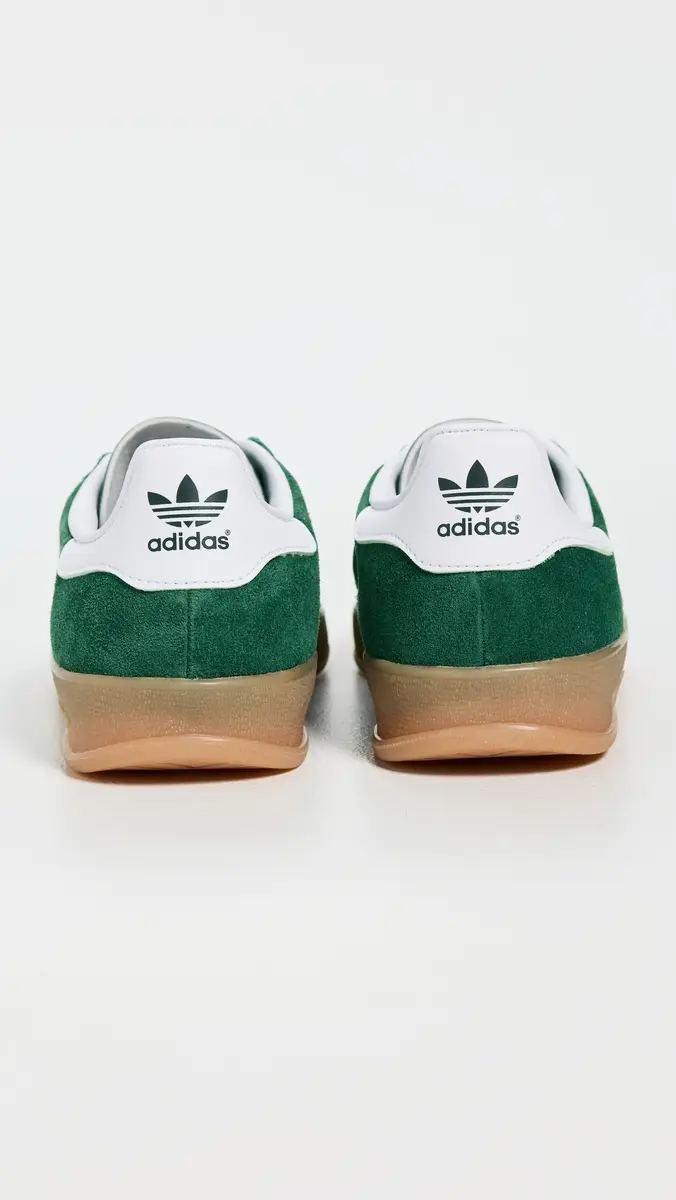 adidas Gazelle Indoor Sneakers Collegiate Green/Cloud White/Gum | Thumbnail 3