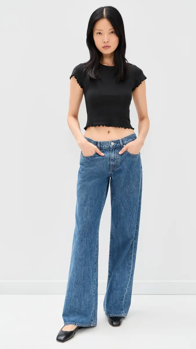 DAZE Lily Tee Black | Thumbnail 5