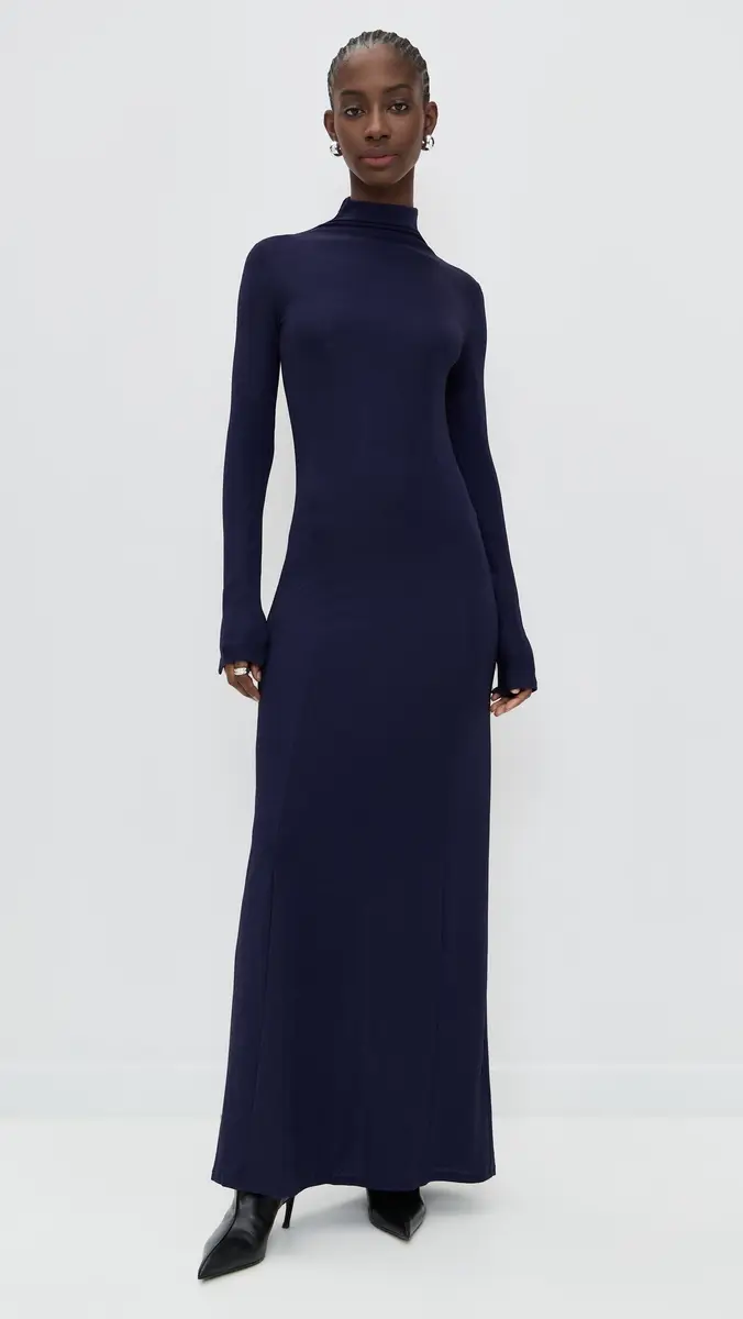 rag & bone Elsa Metallic Turtleneck Maxi Dress | Thumbnail 2 rag & bone Elsa Metallic Turtleneck Maxi Dress | Thumbnail 2
